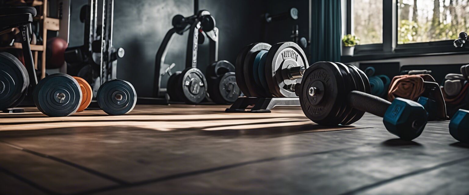 Weightlifting equipment for home workouts